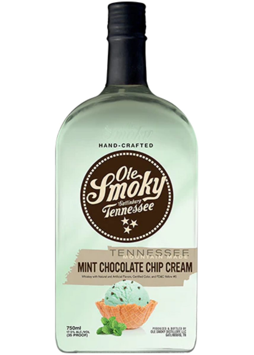 OLE SMOKY MINT CHOCOLATE CHIP WHISKEY LIQUEUR Creekville Spirits