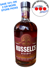 Load image into Gallery viewer, RUSSELL'S RESERVE CREEKVILLE SPIRITS SINGLE BARREL