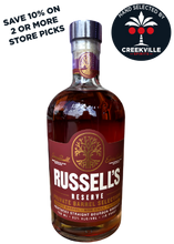 Load image into Gallery viewer, RUSSELL'S RESERVE CREEKVILLE SPIRITS SINGLE BARREL