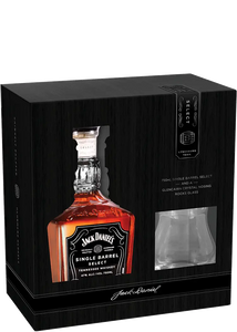 JACK DANIELS SINGLE BARREL W/ SNIFFER GLASS