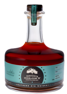 13TH COLONY SOUTHERN RYE WHISKEY