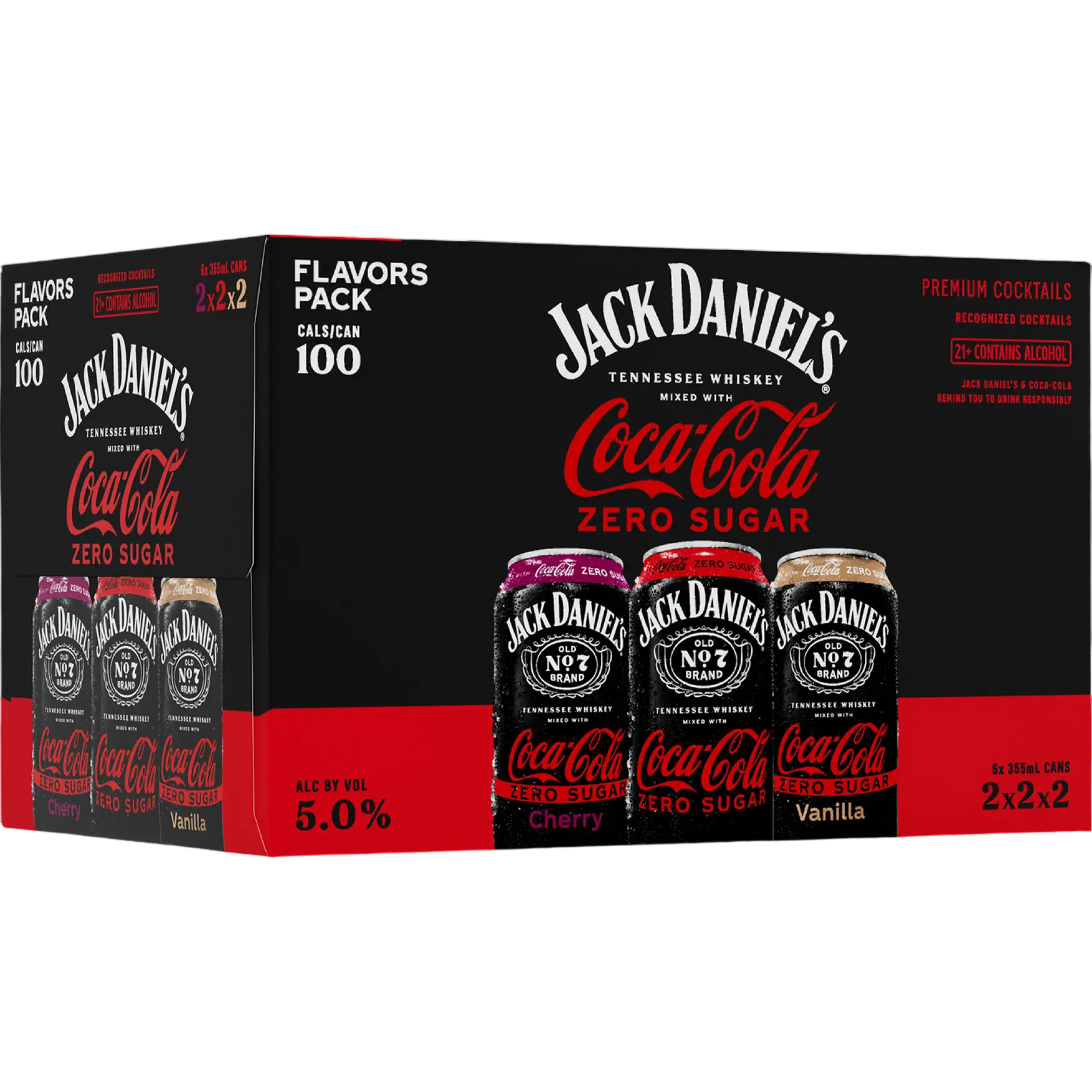 JACK DANIELS & COKE ZERO VARIETY PACK – Creekville Spirits