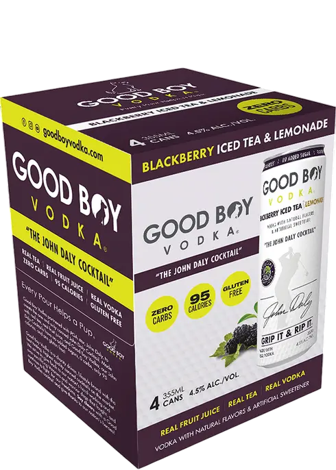 GOOD BOY BLACKBERRY ICED TEA & LEMONADE