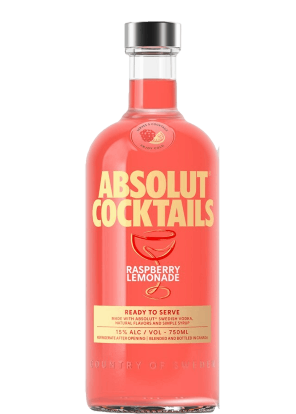 ABSOLUT COCKTAILS RASPBERRY LEMONADE