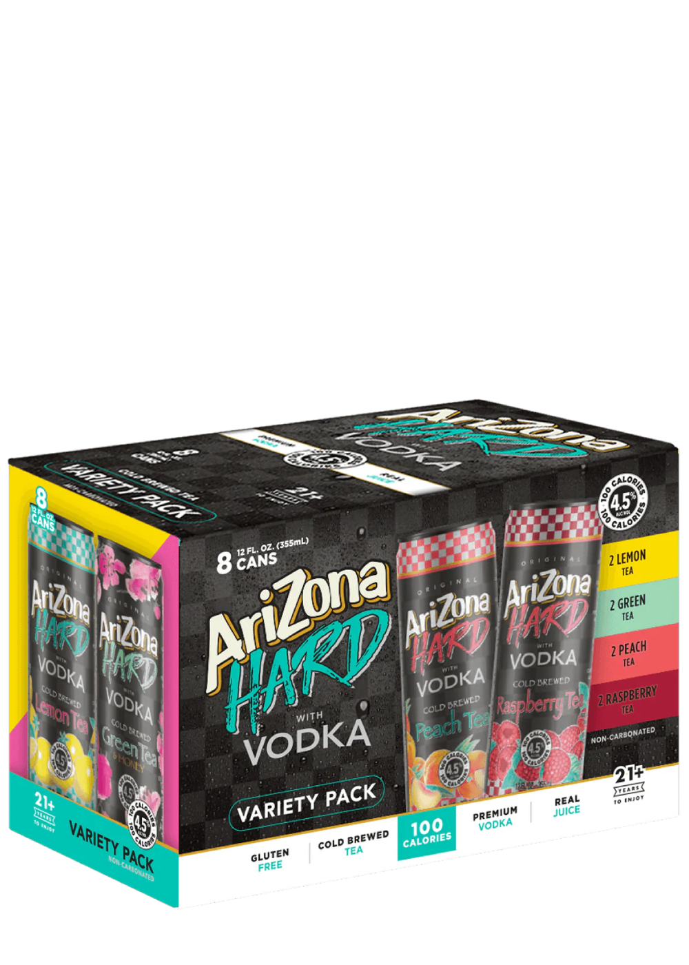 ARIZONA HARD ICED TEA VARIETY PACK