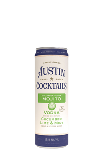 AUSTIN COCKTAILS SPARKLING CUCUMBER & LIME MOJITO