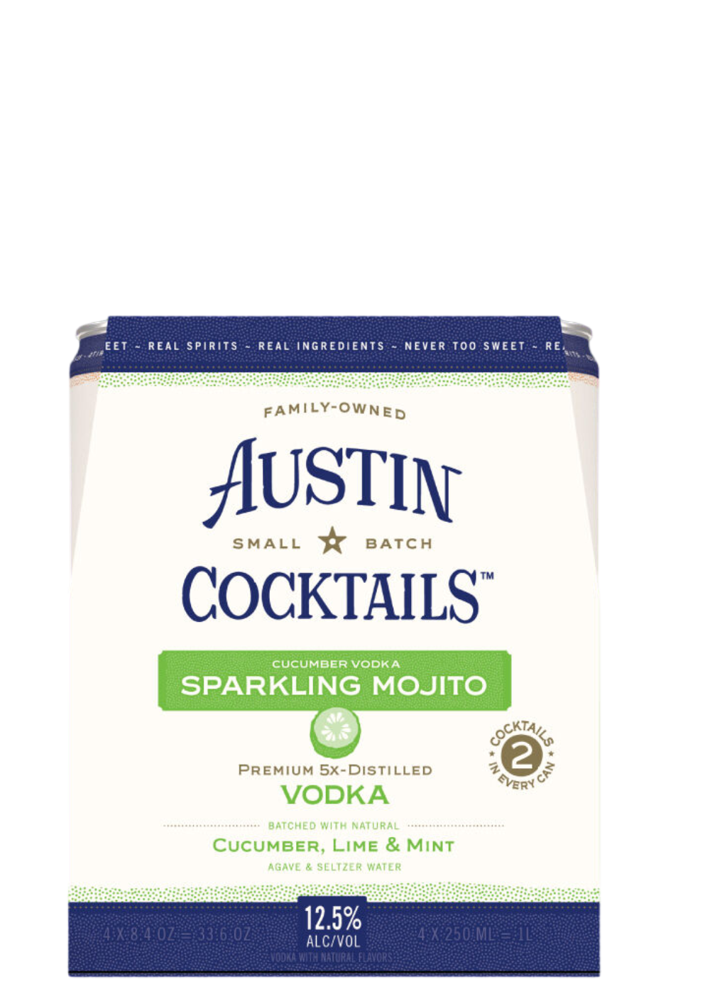 AUSTIN COCKTAILS SPARKLING CUCUMBER & LIME MOJITO