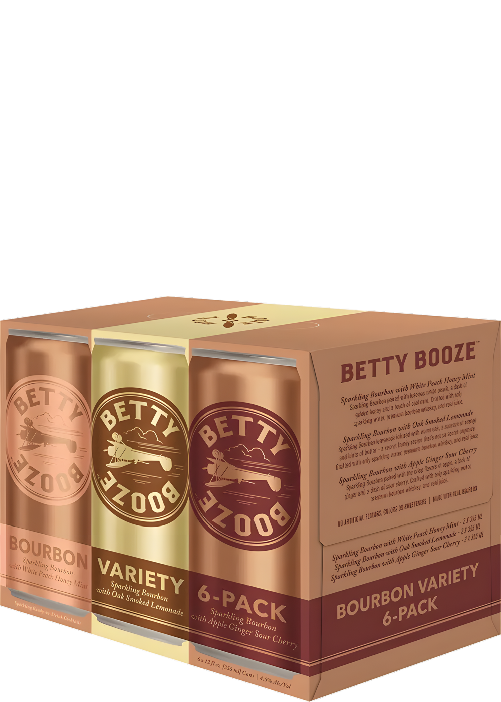 BETTY BOOZE SPARKLING BOURBON VARIETY