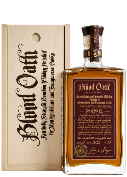 BLOOD OATH BOURBON PACT 12