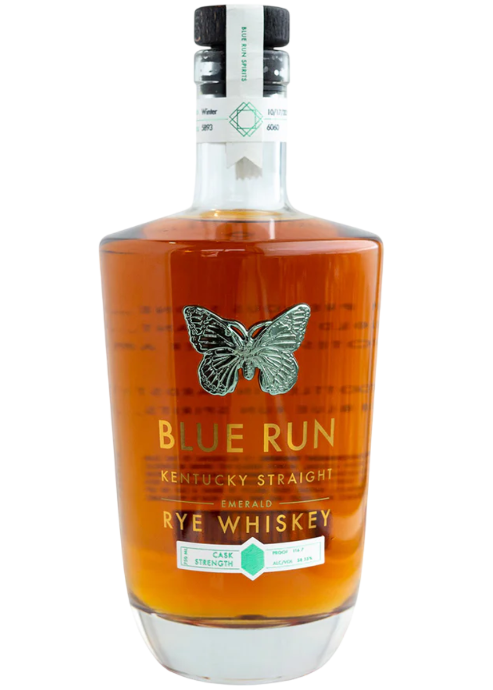 BLUE RUN EMERALD RYE WHISKEY CASK STRENGTH