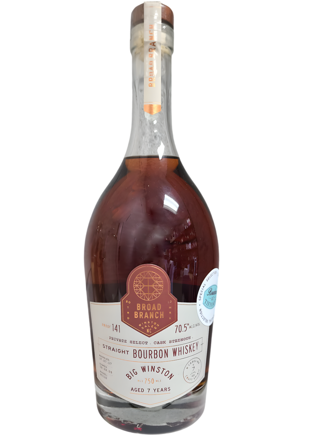 BROAD BRANCH PRIVATE BARREL HAZMAT BOURBON