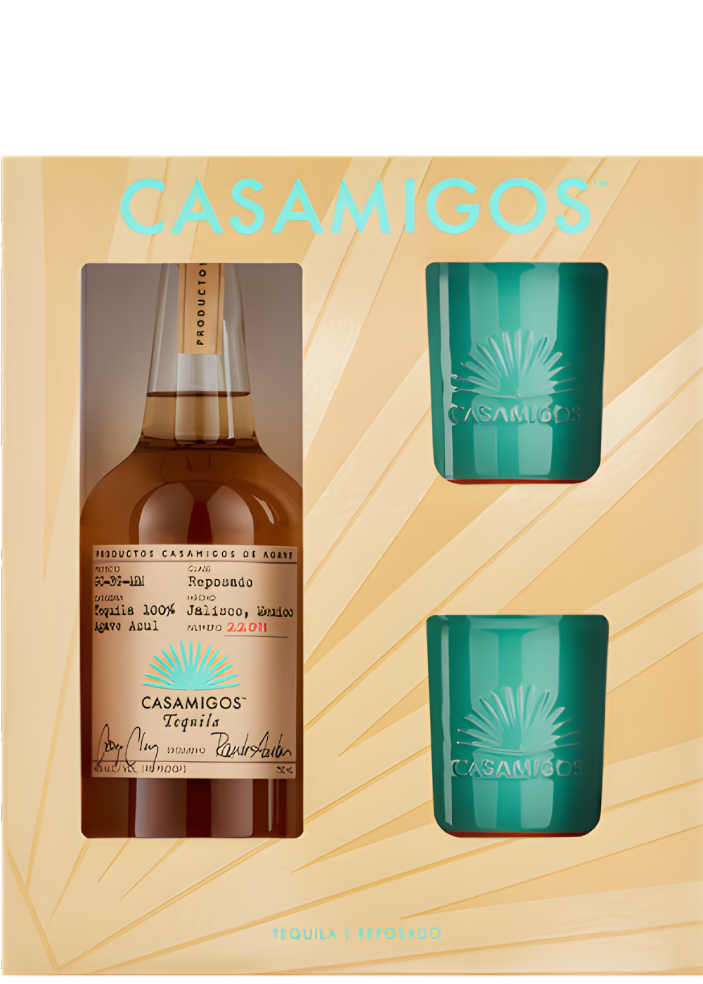 CASAMIGOS REPOSADO W/ 2 TUMBLER GIFT SET