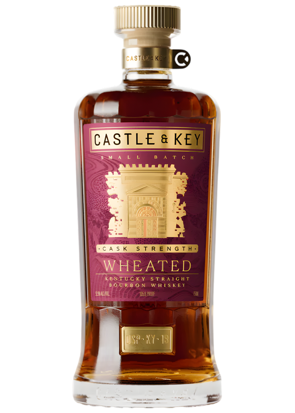 CASTLE & KEY CASK STRENGTH WHEATED BOURBON