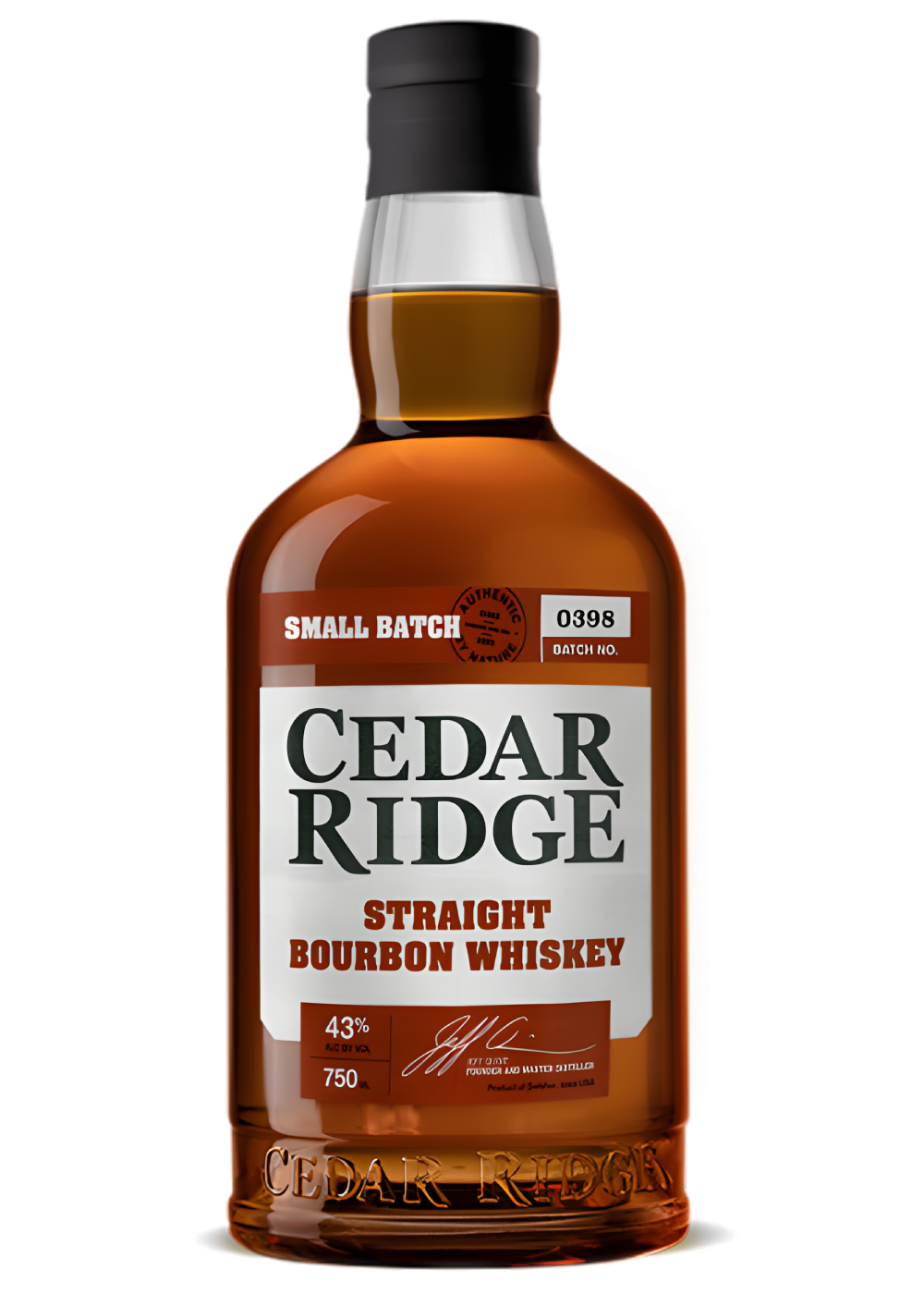 CEDAR RIDGE IOWA STRAIGHT BOURBON