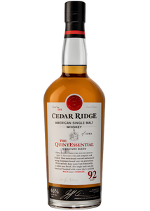 CEDAR RIDGE QUINTESSENTIAL AMERICAN SINGLE MALT