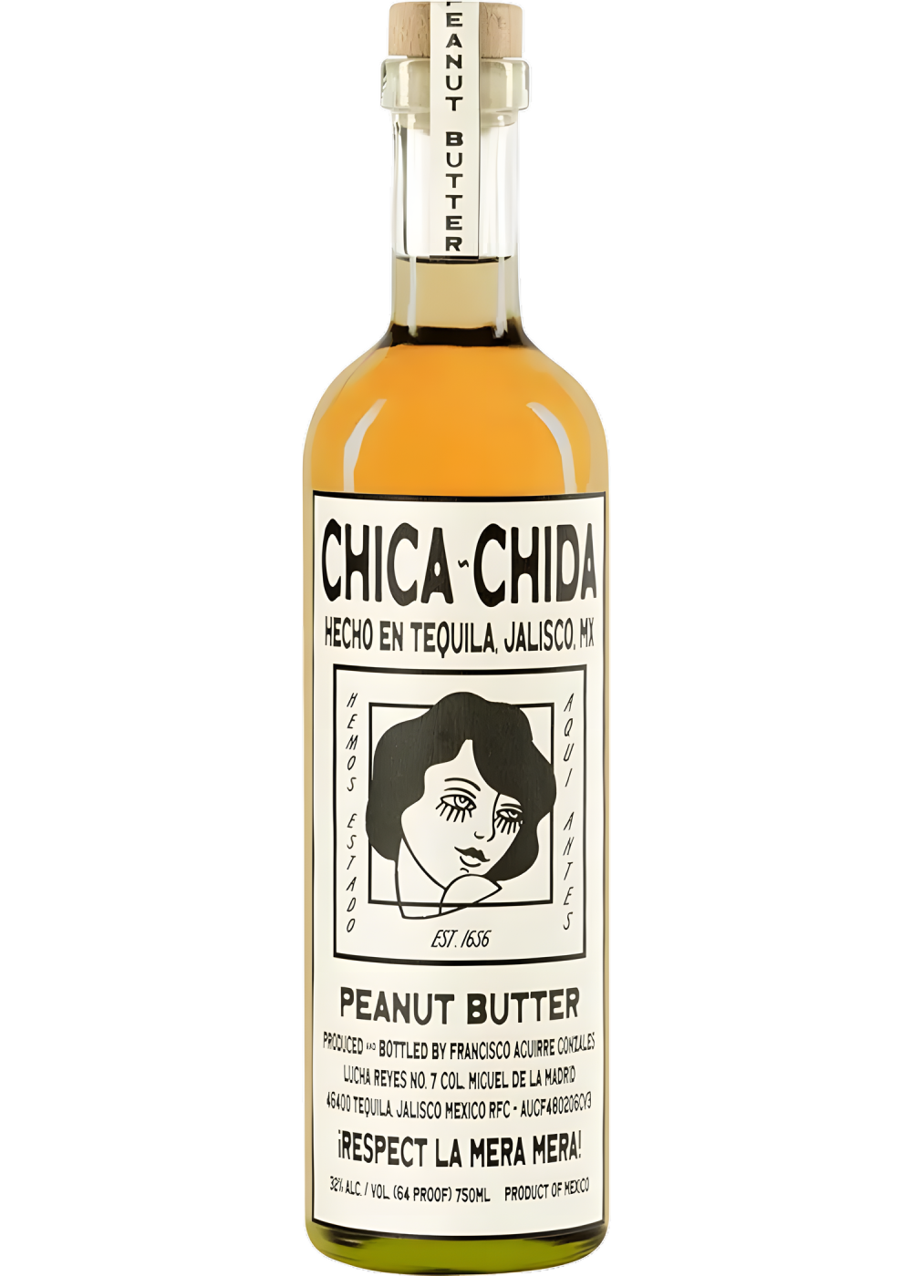 CHICA CHIDA PEANUT BUTTER TEQUILA