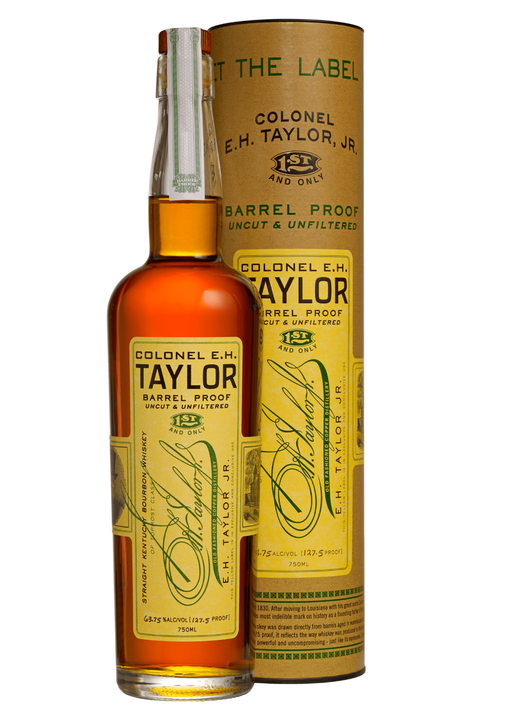 COLONEL E.H. TAYLOR BARREL PROOF