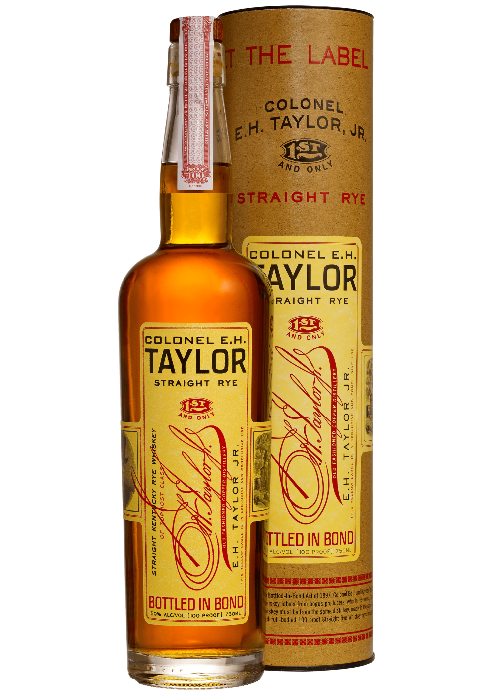 COLONEL E.H. TAYLOR STRAIGHT RYE WHISKEY