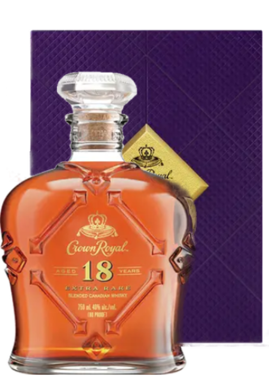 Product Detail  Crown Royal 18 Year Old Extra Rare Blended Canadian Whisky