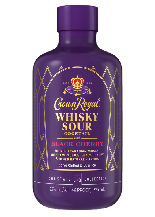 CROWN ROYAL BLACK CHERRY WHISKY SOUR