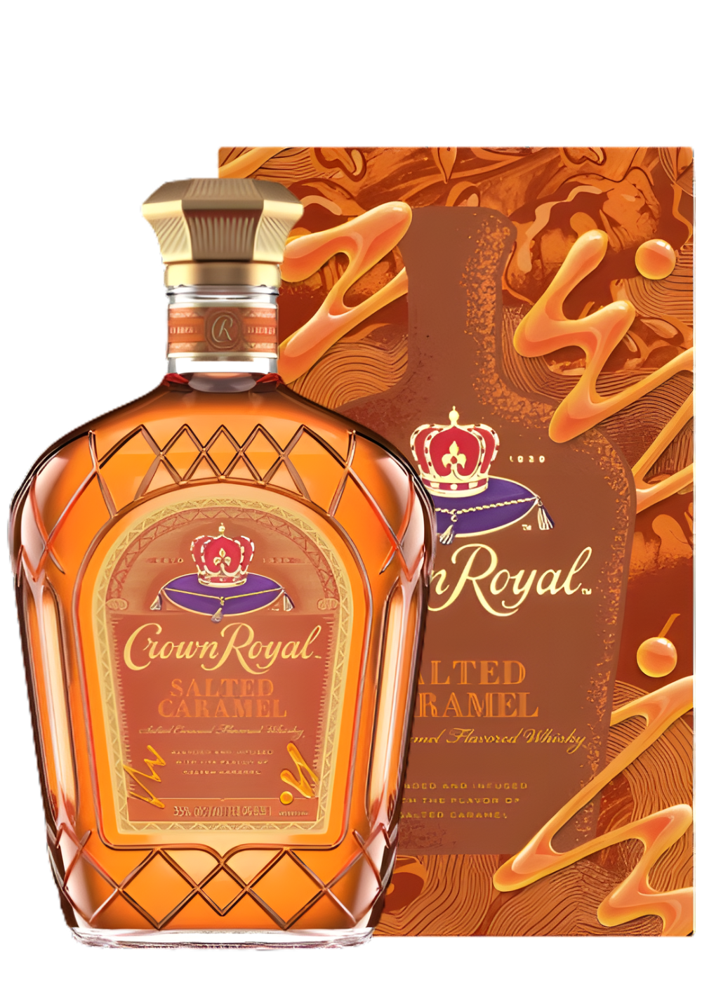 CROWN ROYAL SALTED CARAMEL CANADIAN WHISKY