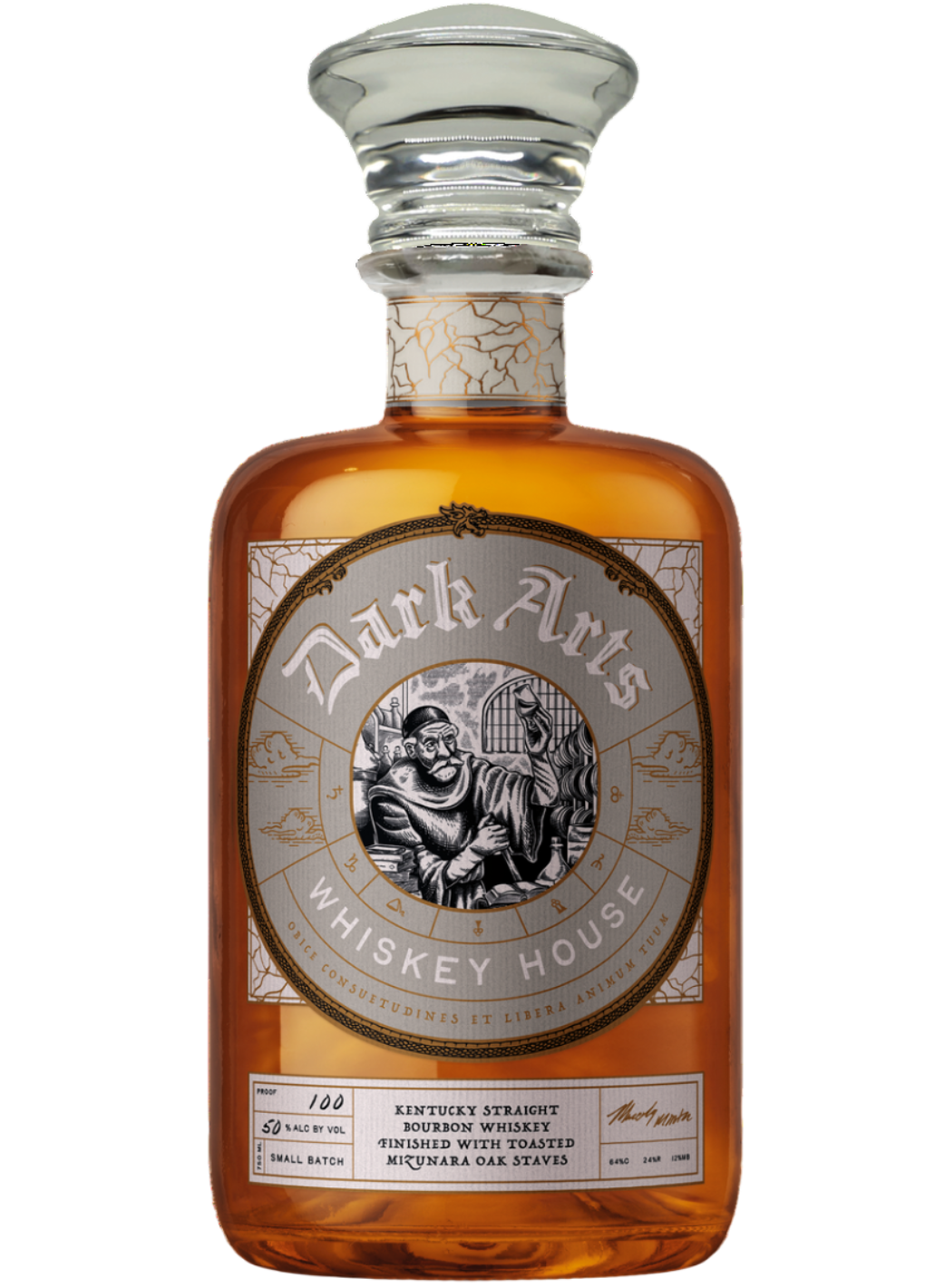DARK ARTS KENTUCKY BOURBON FINISHED WITH TOASTED MIZUNARA OAK STAVES