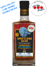 Load image into Gallery viewer, DRIFTLESS GLEN CREEKVILLE SINGLE BARREL RYE
