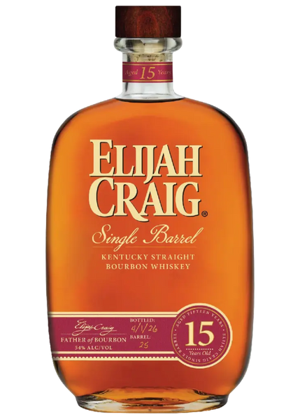 ELIJAH CRAIG 15 YEAR