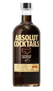 ABSOLUT COCKTAILS ESPRESSO MARTINI