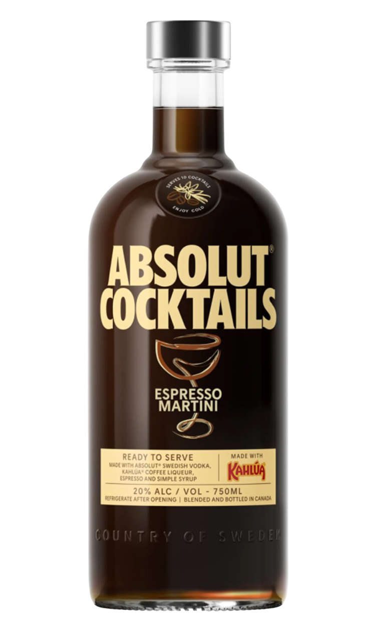 ABSOLUT COCKTAILS ESPRESSO MARTINI