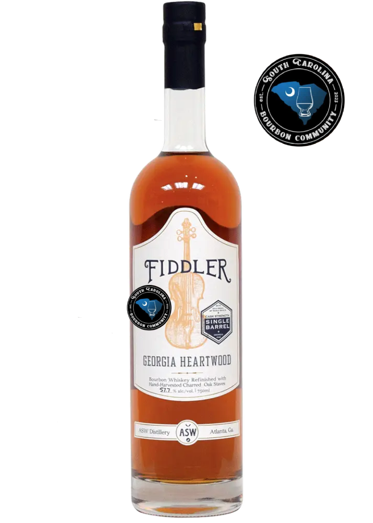 FIDDLER HEARTWOOD SOUTH CAROLINA BOURBON COMMUNITY SINGLE BARREL