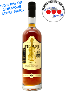 FIDDLER TOASTED RYE WHISKEY CREEKVILLE SPIRITS SINGLE BARREL