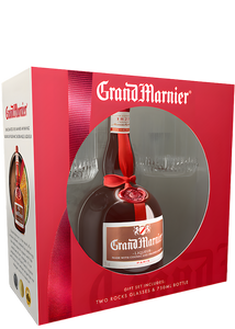 GRAND MARNIER W/ ROCKS GLASSES GIFT SET