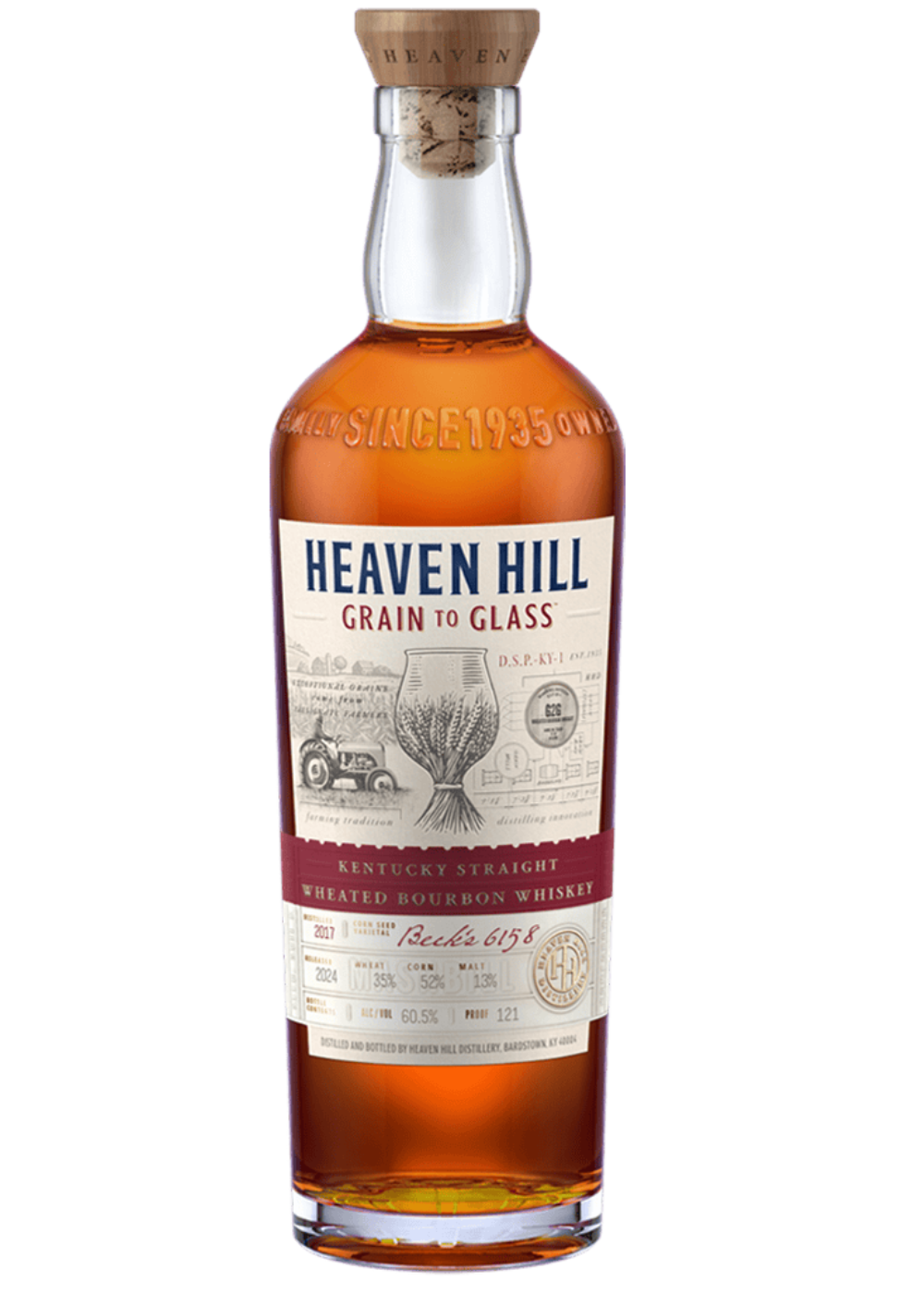 HEAVEN HILL GRAIN TO WHEATED BOURBON