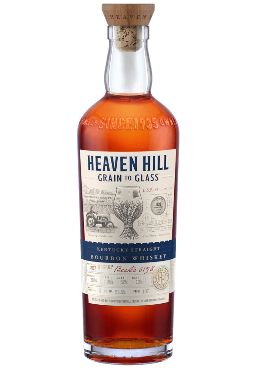 HEAVEN HILL GRAIN TO GLASS BOURBON