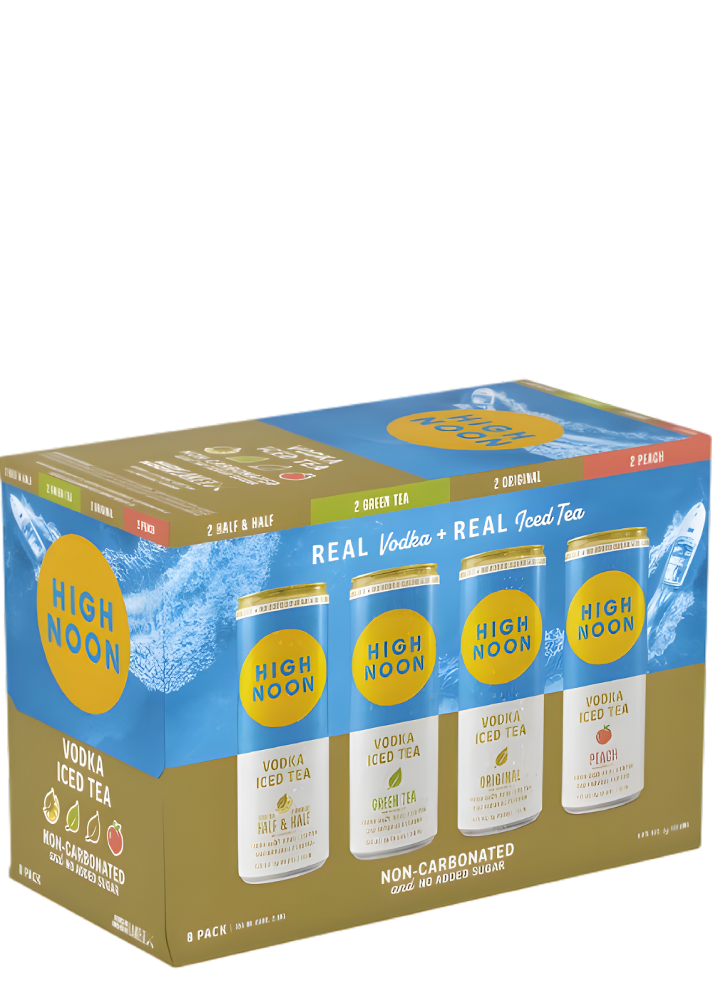 HIGH NOON VODKA ICED TEA LAKE VARIETY PACK