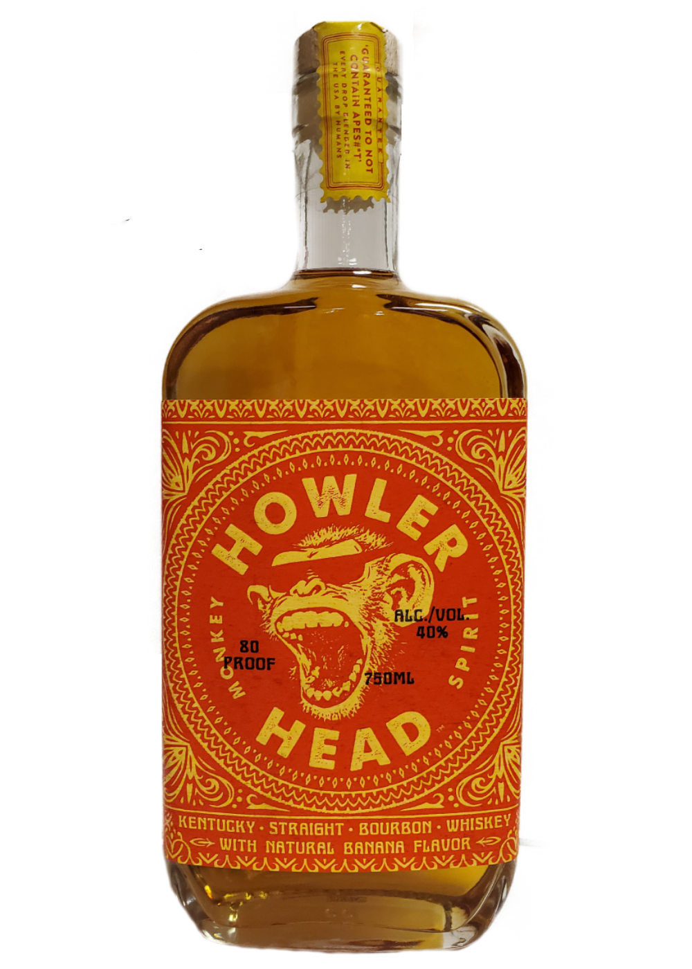 HOWLER HEAD BOURBON WHISKEY WITH BANANA FLAVOR