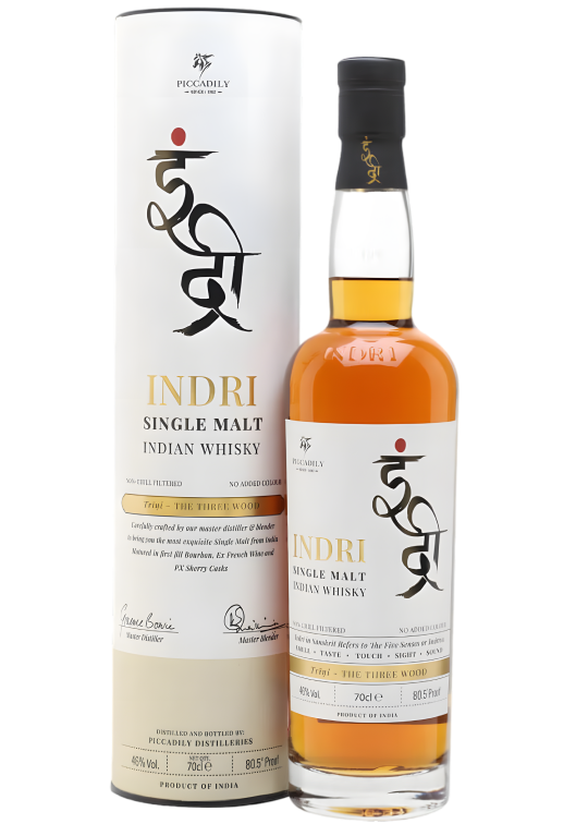 INDRI SINGLE MALT INDIAN WHISKY