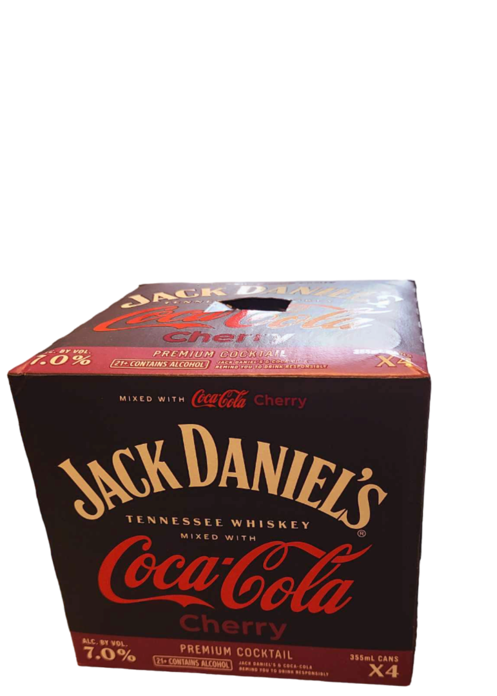 JACK DANIELS WHISKEY & CHERRY COKE