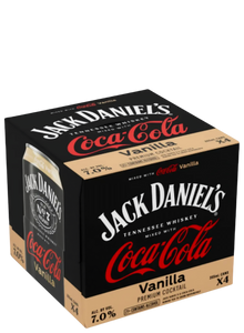 JACK DANIELS WHISKEY & VANILLA COKE