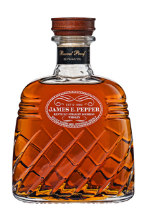 JAMES E. PEPPER BARREL PROOF DECANTER