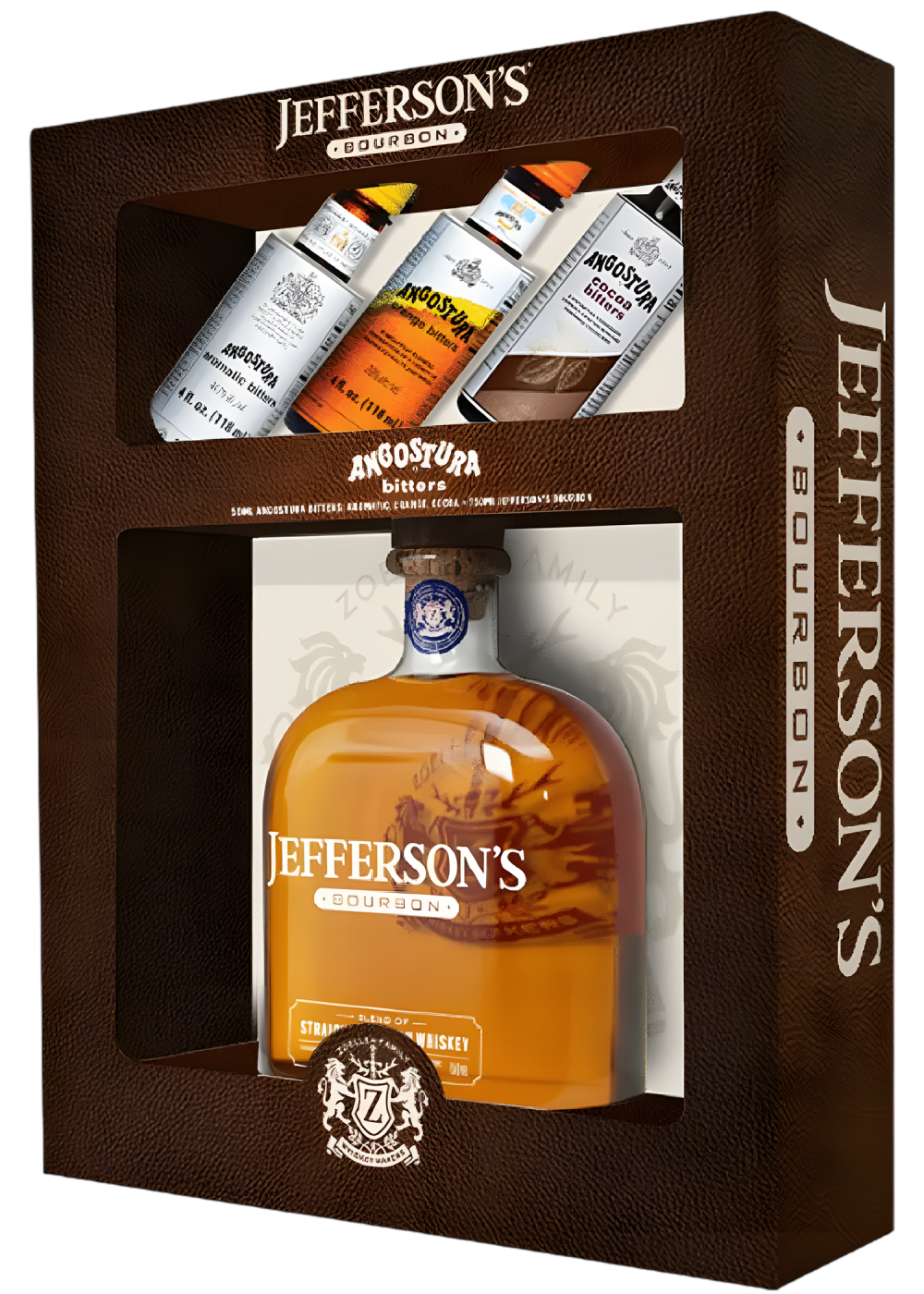 JEFFERSON'S STRAIGHT BOURBON WITH BITTERS GIFT SET