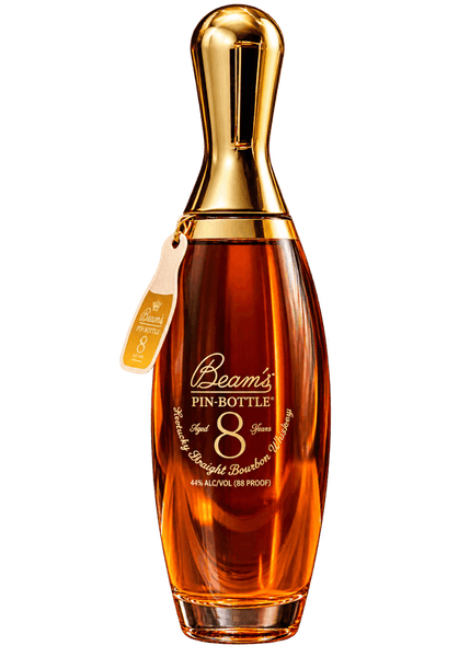 JIM BEAM PIN BOTTLE 8 YEAR