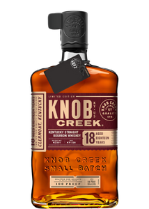 KNOB CREEK BOURBON WHISKEY 18 YEAR