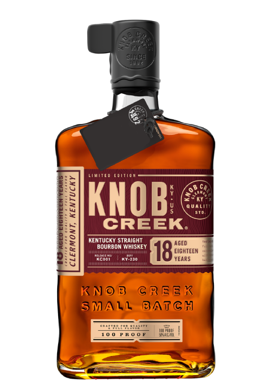 KNOB CREEK BOURBON WHISKEY 18 YEAR