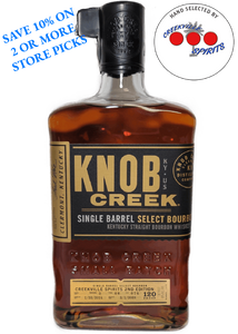 KNOB CREEK SINGLE BARREL SELECT CREEKVILLE SPIRITS 2ND EDITION