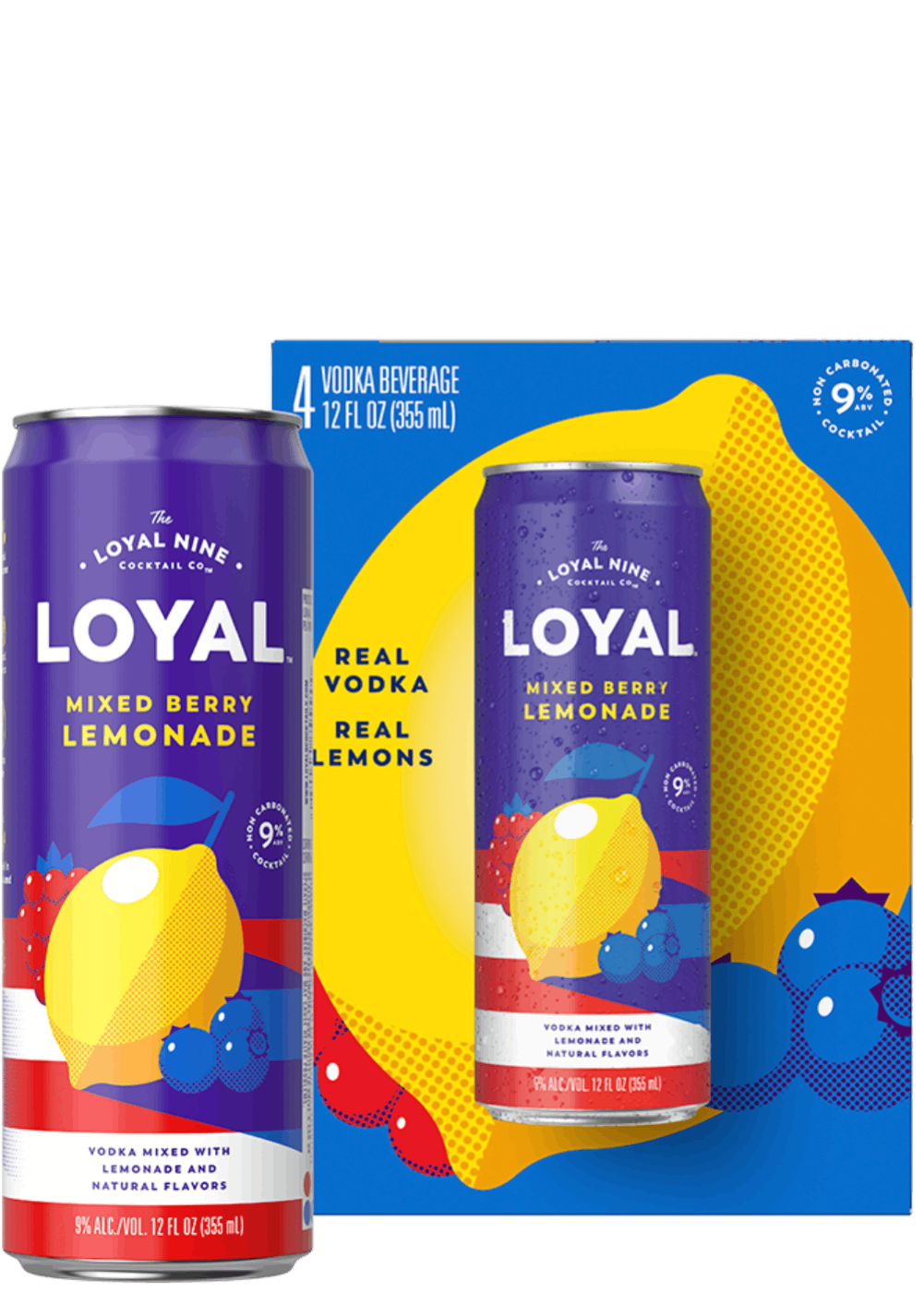 LOYAL 9 MIXED BERRY LEMONADE