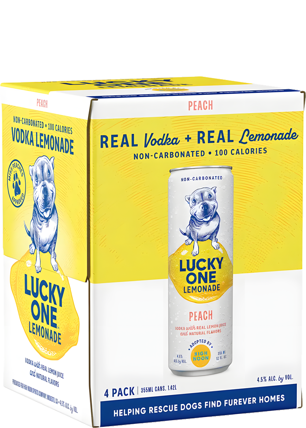 LUCKY ONE VODKA PEACH LEMONADE