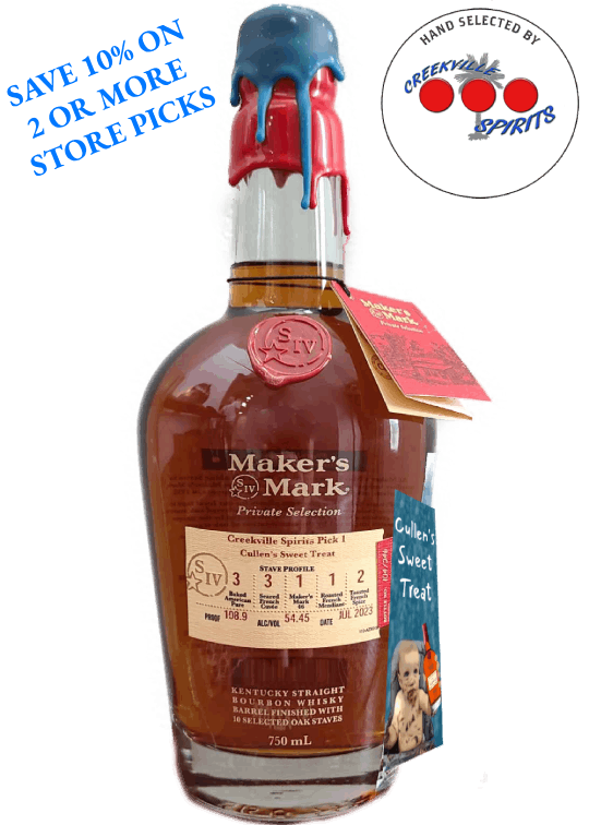 MAKER'S MARK CREEKVILLE PRIVATE SELECT CULLEN'S SWEET TREAT