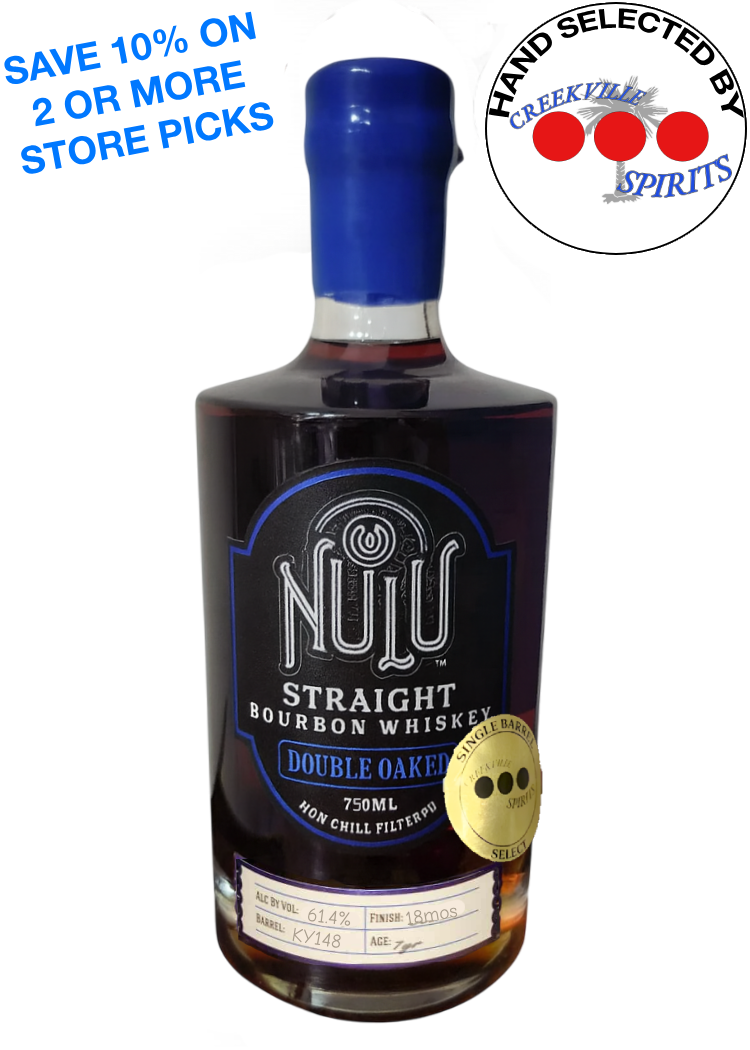NULU DOUBLE OAKED CREEKVILLE SPIRITS PICK